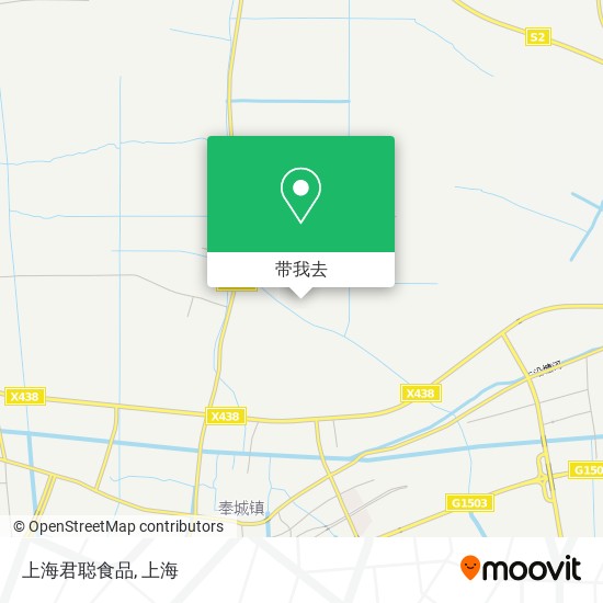 上海君聪食品地图