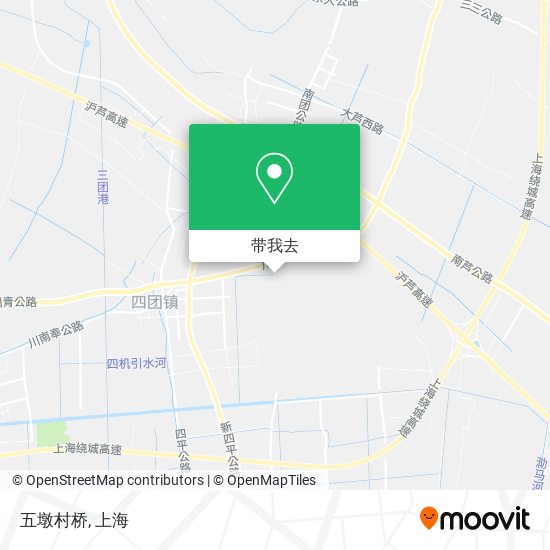 五墩村桥地图