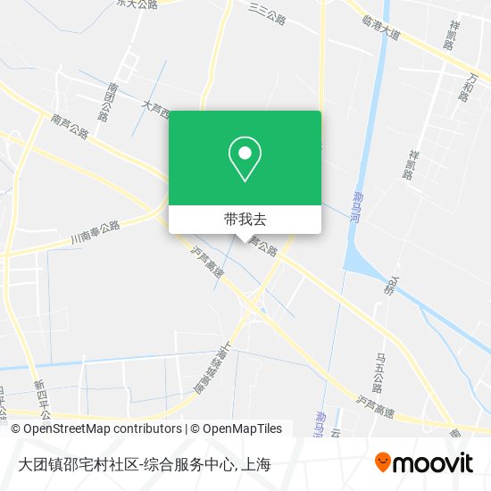 大团镇邵宅村社区-综合服务中心地图