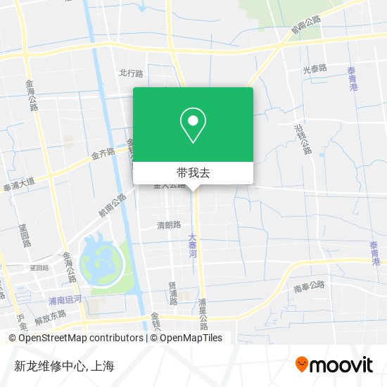 新龙维修中心地图