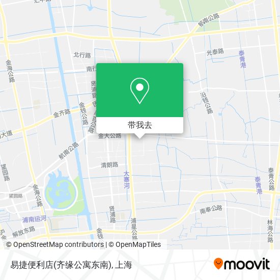 易捷便利店(齐缘公寓东南)地图
