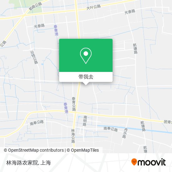 林海路农家院地图