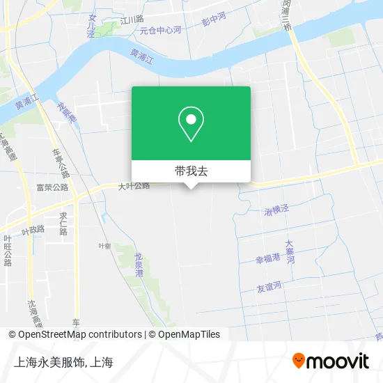 上海永美服饰地图