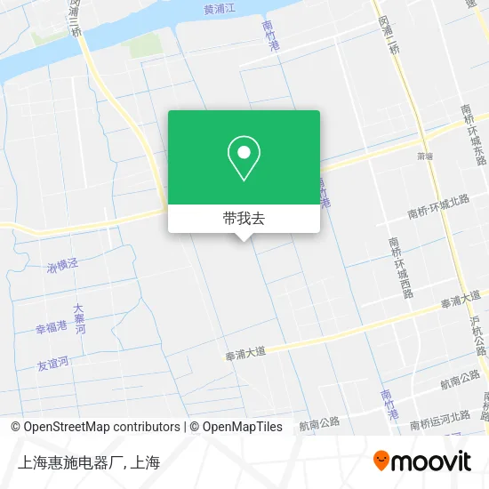 上海惠施电器厂地图