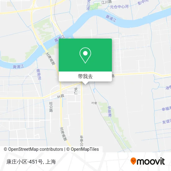 康庄小区-451号地图
