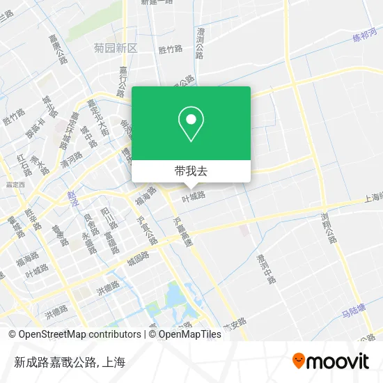 新成路嘉戬公路地图