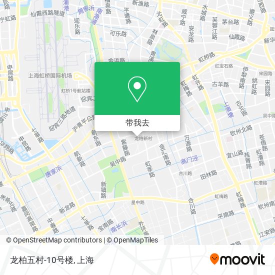 龙柏五村-10号楼地图