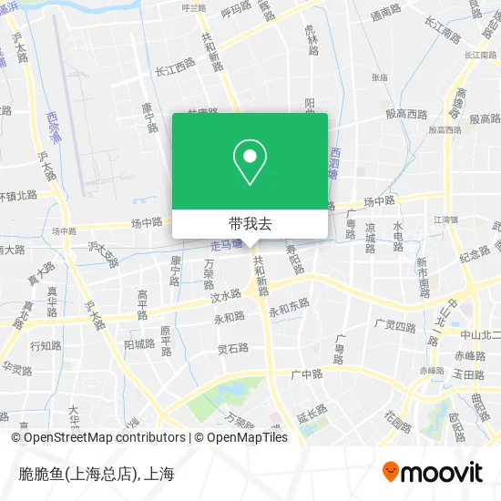 脆脆鱼(上海总店)地图