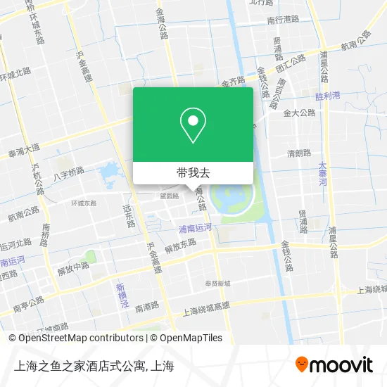 上海之鱼之家酒店式公寓地图
