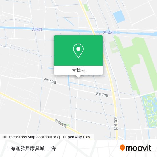 上海逸雅居家具城地图