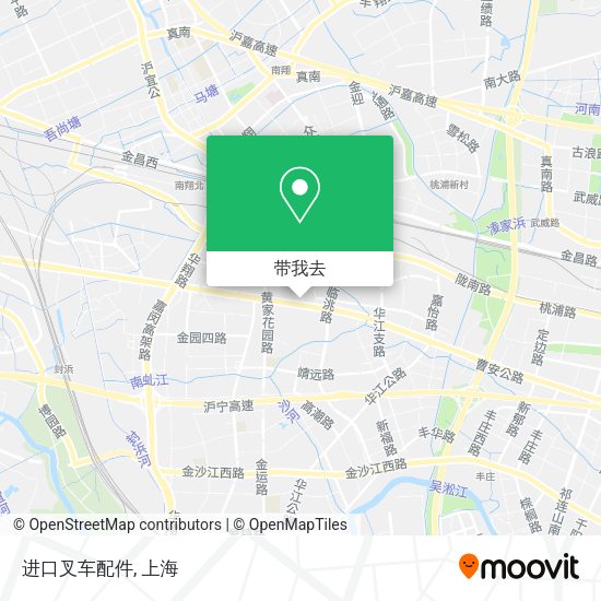 进口叉车配件地图