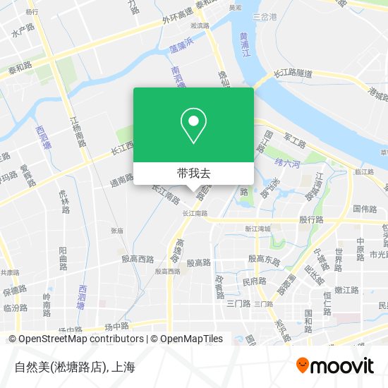 自然美(淞塘路店)地图