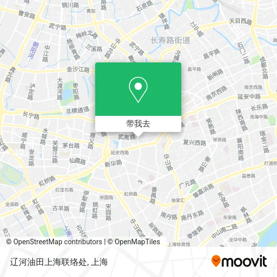 辽河油田上海联络处地图