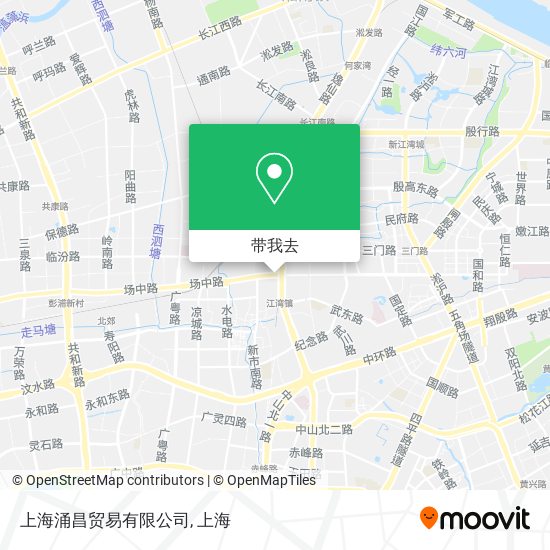 上海涌昌贸易有限公司地图