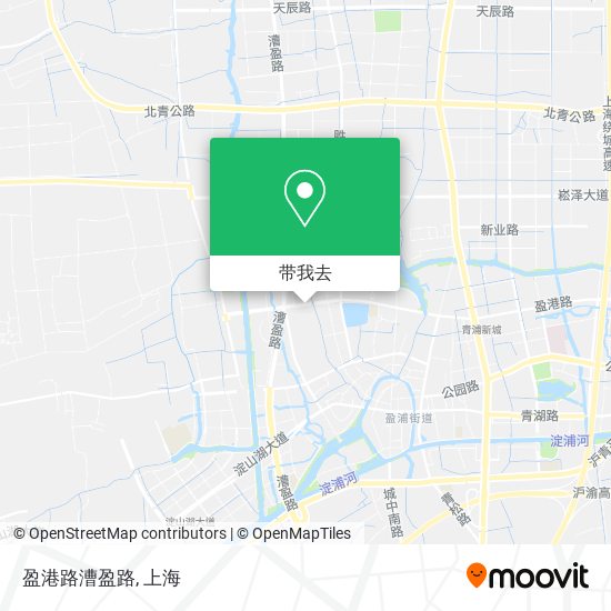 盈港路漕盈路地图