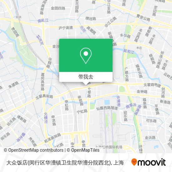 大众饭店(闵行区华漕镇卫生院华漕分院西北)地图