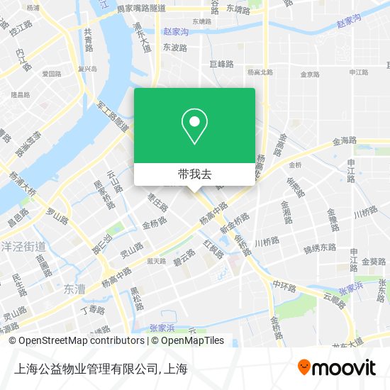 上海公益物业管理有限公司地图