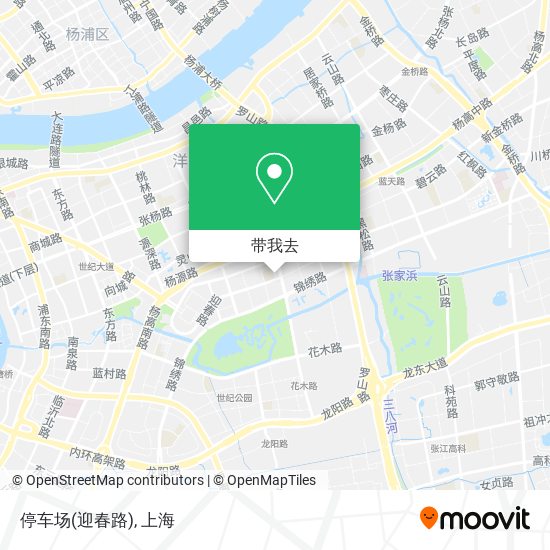 停车场(迎春路)地图