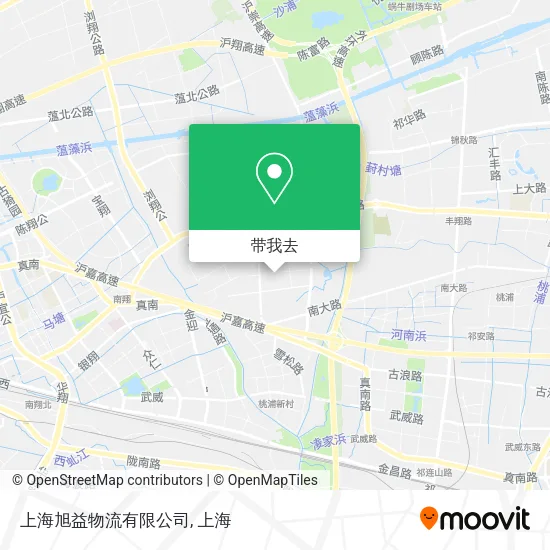 上海旭益物流有限公司地图