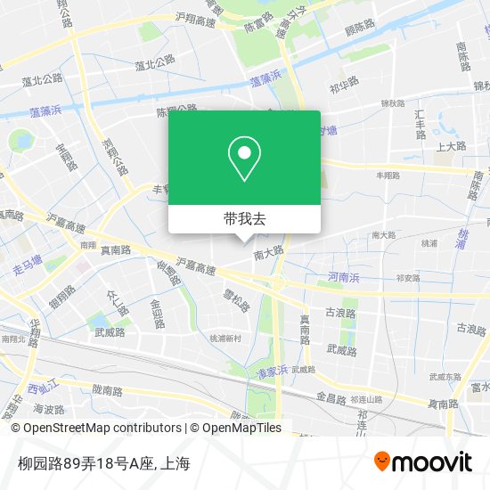 柳园路89弄18号A座地图