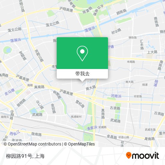 柳园路91号地图