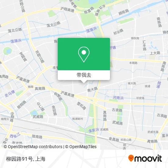 柳园路91号地图