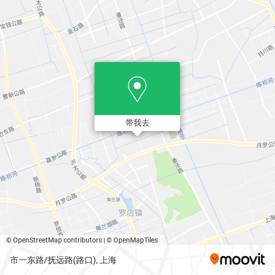 市一东路/抚远路(路口)地图
