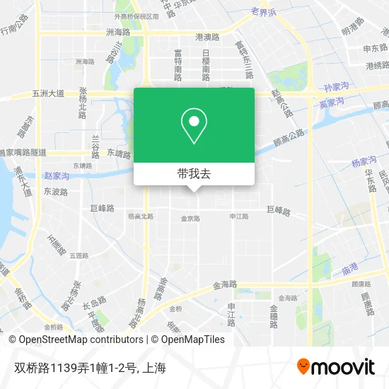 双桥路1139弄1幢1-2号地图
