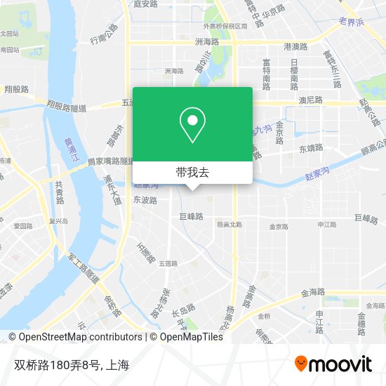 双桥路180弄8号地图