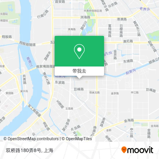 双桥路180弄8号地图