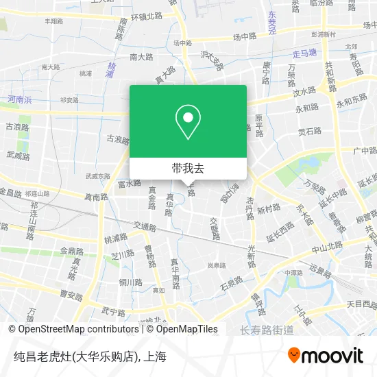 纯昌老虎灶(大华乐购店)地图