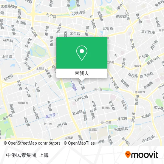 中侨民泰集团地图