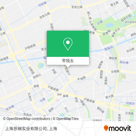 上海苏钢实业有限公司地图