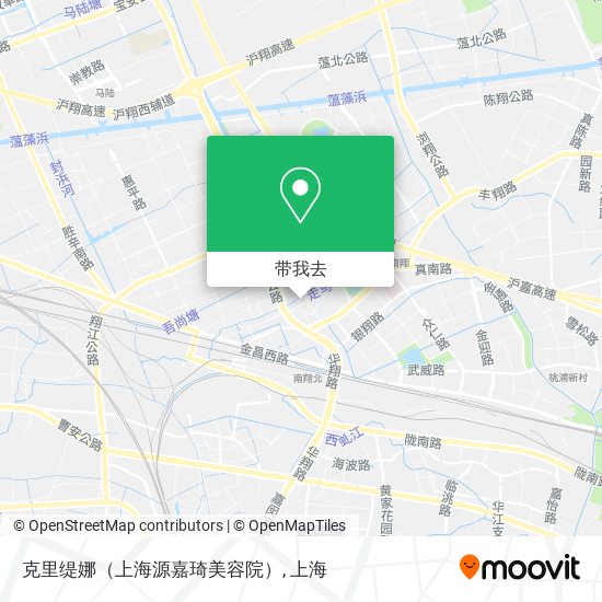 克里缇娜（上海源嘉琦美容院）地图