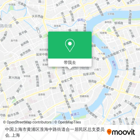 中国上海市黄浦区淮海中路街道合一居民区总支委员会地图