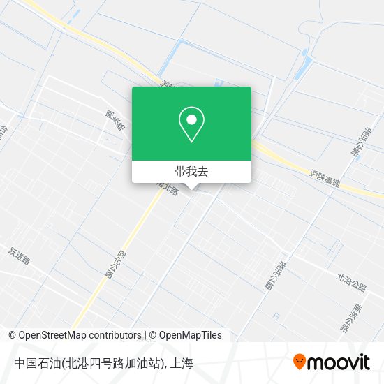 中国石油(北港四号路加油站)地图