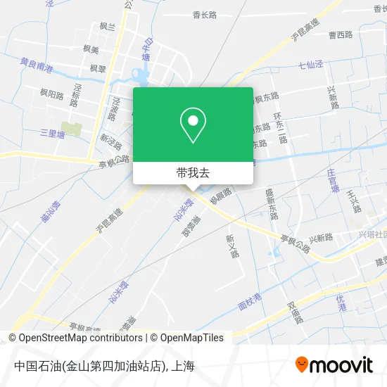 中国石油(金山第四加油站店)地图