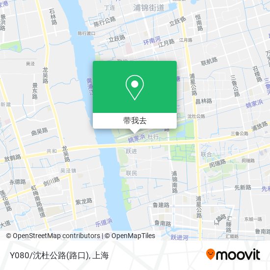 Y080/沈杜公路(路口)地图