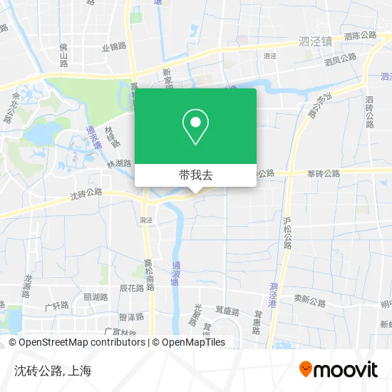 沈砖公路地图