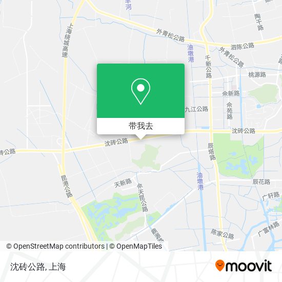 沈砖公路地图