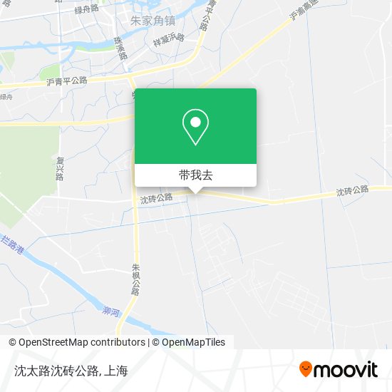 沈太路沈砖公路地图