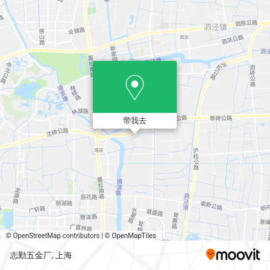 志勤五金厂地图