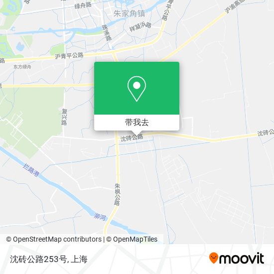 沈砖公路253号地图