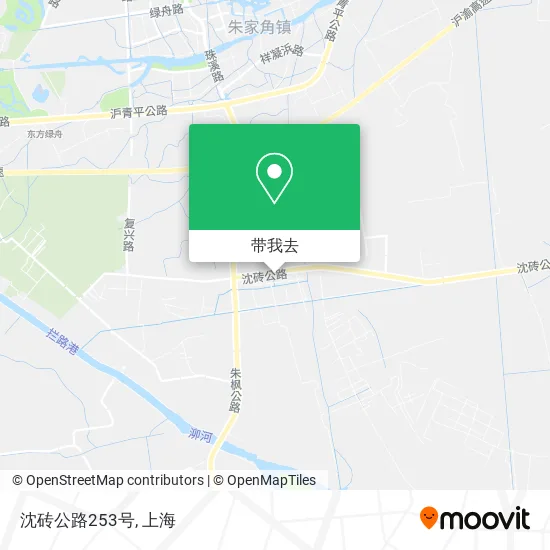 沈砖公路253号地图