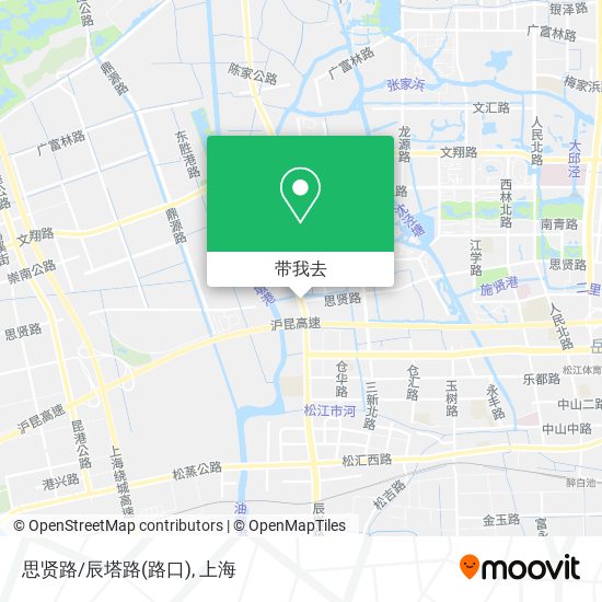 思贤路/辰塔路(路口)地图
