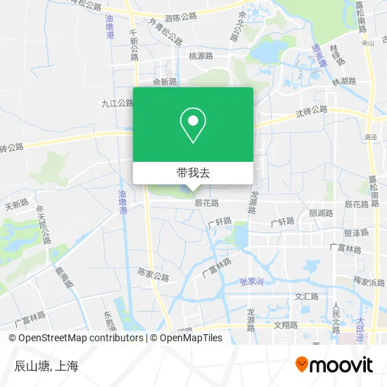 辰山塘地图