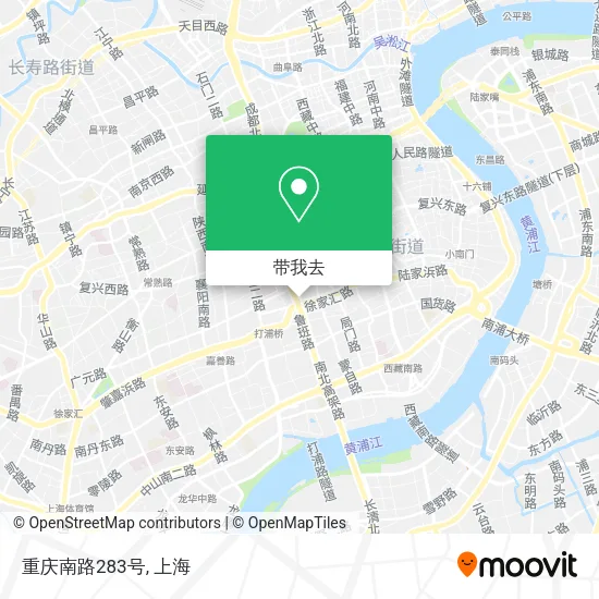 重庆南路283号地图