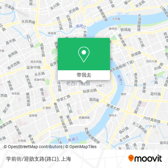 学前街/迎勋支路(路口)地图