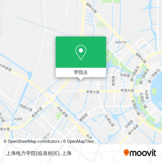 上海电力学院(临港校区)地图