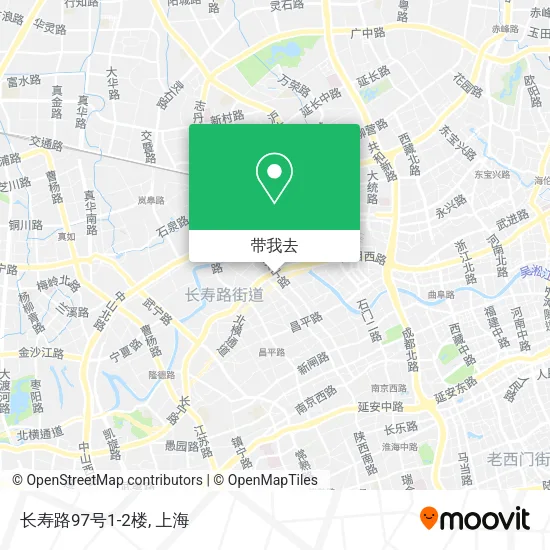 长寿路97号1-2楼地图